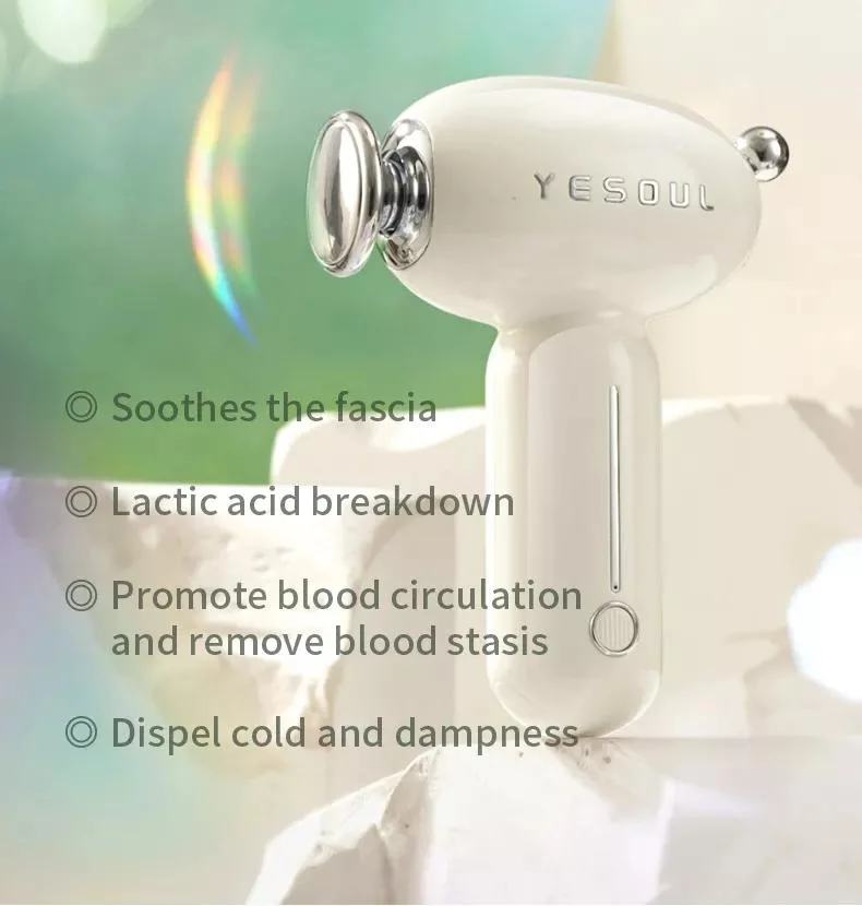 Yesoul Mg-16 Fitness Hot Compress Massage Gun Fascia Massage Body Therapy Muscle Vibration Massage Gun