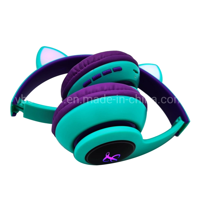 Portable Folding Bluetooth Headphones with Built in FM Radio TF Active Noise Cancelling Outdoor Headband Wireless Headset