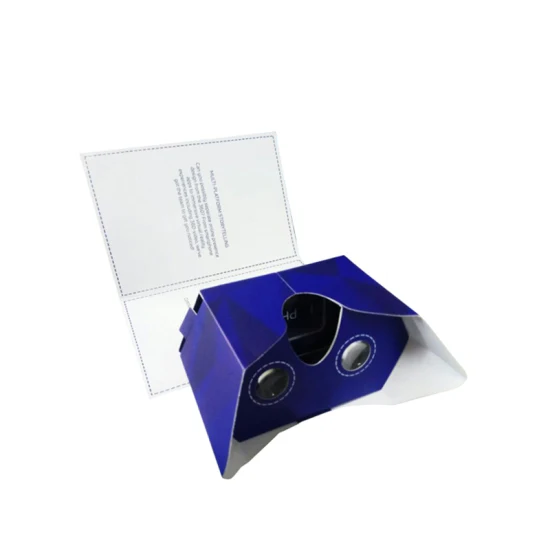 휴대폰용 Google 3D 안경의 수제 버전, VR 컬러 프린팅, Google Cardboard