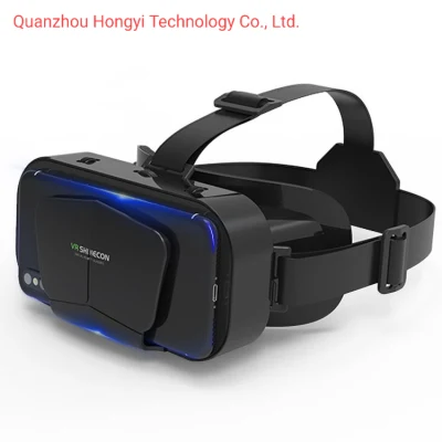 PS3용 제어 기능이 있는 헤드셋 박스 무선 Realidad 가상 현실 1080P 비디오 3D Vr 안경 헬멧