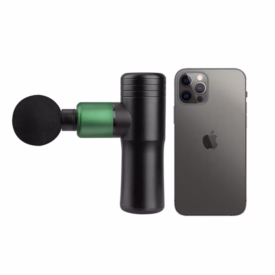 심부 조직 타악기 직업을 위한 맞춤형 로고가 있는 최고의 미니 금속 마사지 건