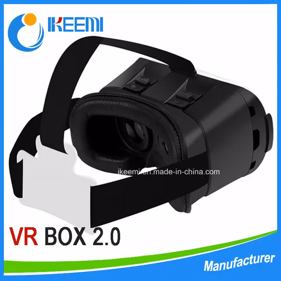 2016 새로운 스타일 ABS 플라스틱 Vr 상자 2.0 블루투스 게임 패드 3D 안경 가상 현실 헤드셋